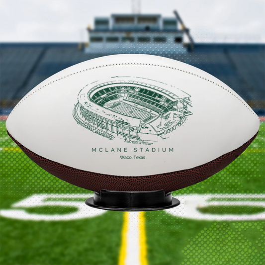 McLane Stadium- Baylor Bears football, Stipple Art College Football