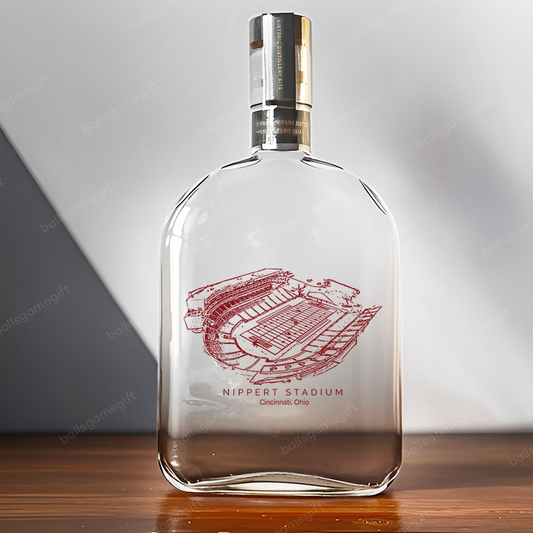 Nippert Stadium-Cincinnati Bearcats football,Whiskey Bottles-Gifts For Sports Lovers