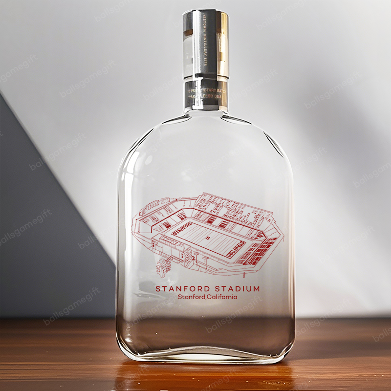 Stanford Stadium-Stanford Cardinal football,Whiskey Bottles-Gifts For Sports Lovers