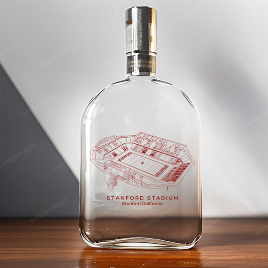 Stanford Stadium-Stanford Cardinal football,Whiskey Bottles-Gifts For Sports Lovers