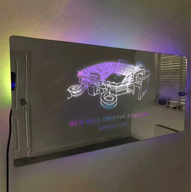 Ben Hill Griffin Stadium Mirror Light-Gifts For Sports Lovers