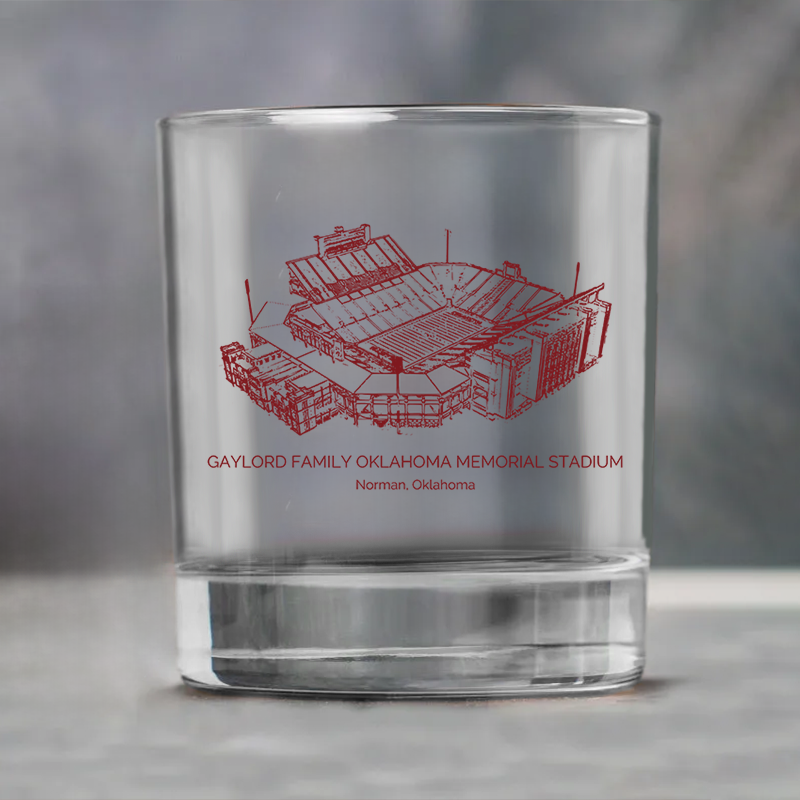 Gaylord Family Oklahoma Memorial Stadium - Oklahoma Sooners Whiskey Cup