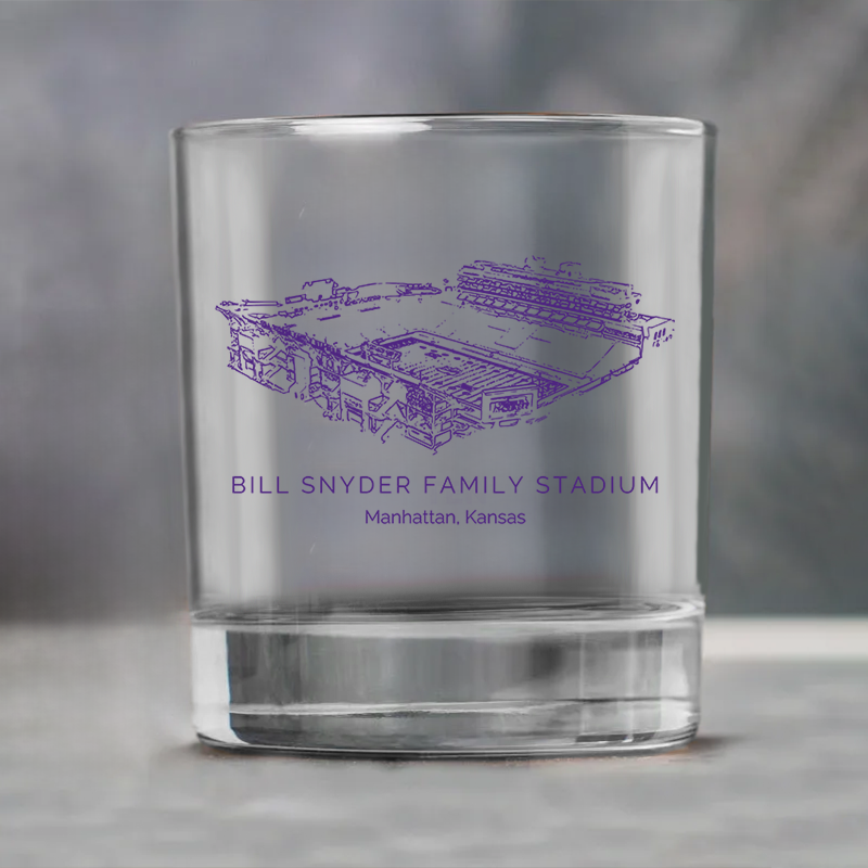 Bill Snyder Family Stadium - Kansas State Wildcats Whiskey Cup