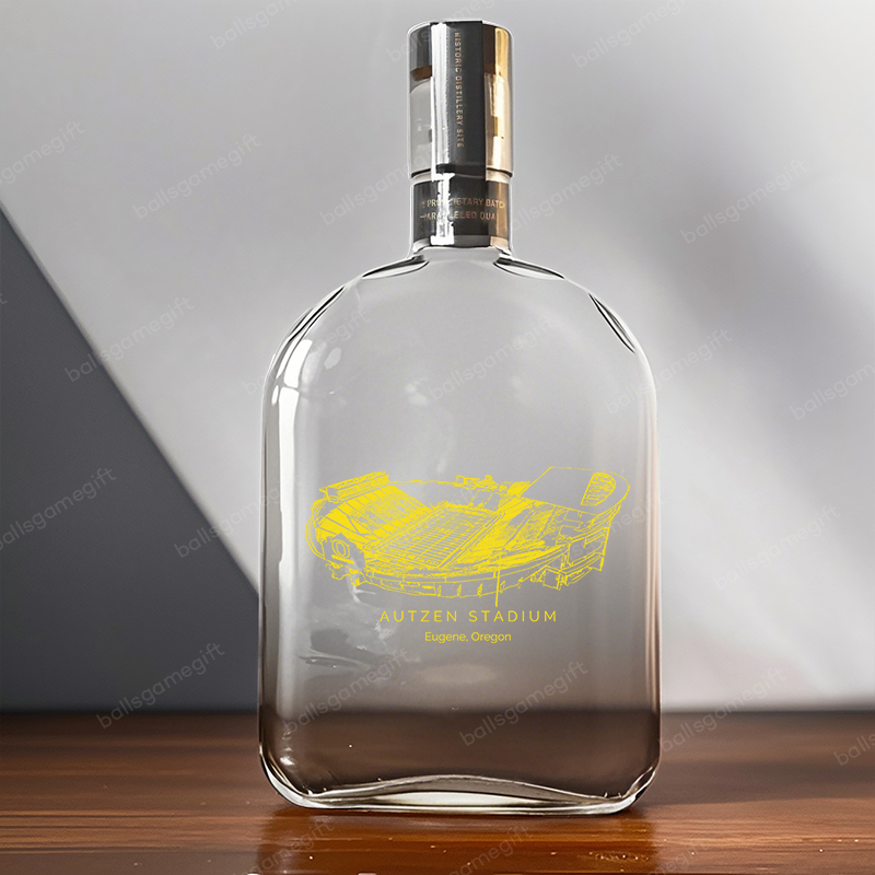 Autzen Stadium - Oregon Ducks Whiskey Bottles